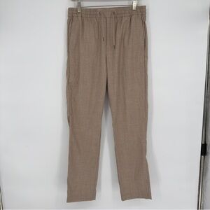 H&M Tan Sim Fit Drawstring Dress Pants Small Mens